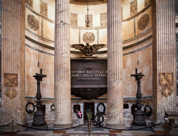 Tomba Vittorio Emanuele II nel Pantheon