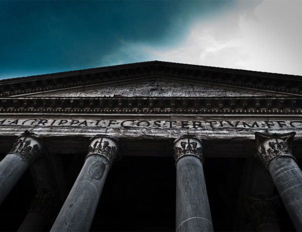 Pantheon iscrizione